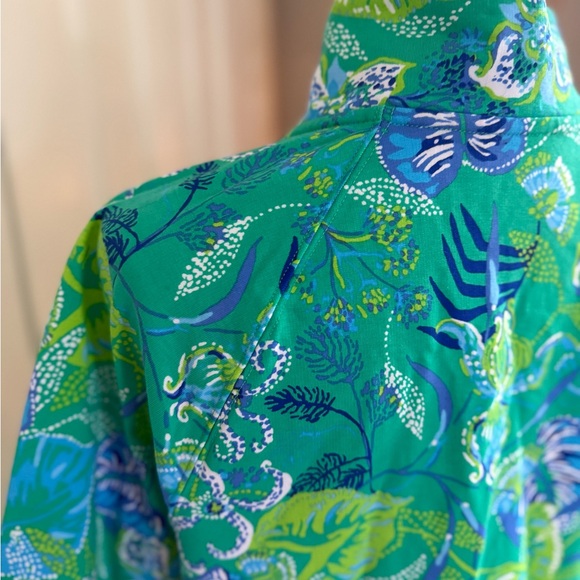 Lilly Pulitzer Green Floral Jacket - Picture 4 of 5